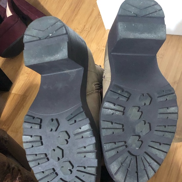 Tan combat booties - Picture 6 of 6